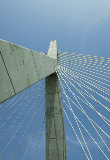 Leonard P. Zakim Bunker Hill Bridge - Christian Menn