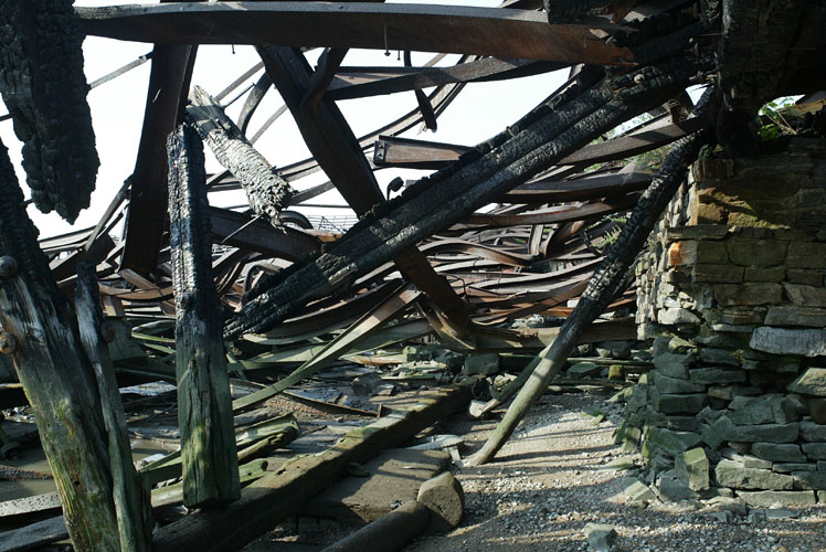 The Collapsed Piers of Riverside Park South